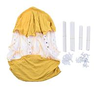 Princess Tent Playhouse Castle Large Hexagonal Indoor Outdoor Kids Play Tent Stimulate Imagination Safe Durable Plastic Tulle Material for Girls