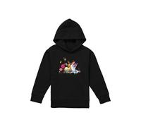 Princess Tiana And Belle Love To Read Youth Kids Pull-Over Hoodie, Black Disney Black 7-8 Years
