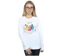 Princess Time To Sparkle Sweatshirt Disney White S