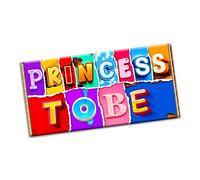 Princess To Be Chocolate Bar Wrapper Novelty Gift for Boyfriend Kid Son Marriage (#1255) (with chocolate bar)