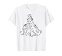 Princess to Paint Yourself Value Graphic T-Shirt, Men, White, L