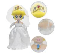 (Princess Toadstool Peach) 12" Super Mario Kuba Princess Toadstool Peach Kids Doll Toys Plush