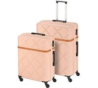 Princess Traveller Whistler, Pink, L, Hard Shell Trolley with Swivel castors