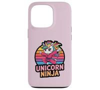Princess UNICORN NINJA Birthday Girl Girls I Like Pink Team Case for iPhone 13 Pro