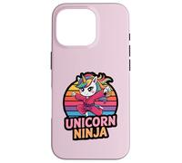 Princess UNICORN NINJA Birthday Girl Girls I Like Pink Team Case for iPhone 16 Pro