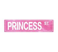 Princess Wall Decor - 40 X 10CM Pink Room Decor, Princess Room Decor, Princesses Bedroom Accessories, Y2k Wall Decorations for Bedroom, Princesses Only Hanging Plaque, Vintage Pink Wall Decorations