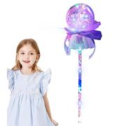 Princess Wand, LED Princess Light Up Wand for Kids - Dress Up Accessories for Kids, Princess Wand | Portable Fairy Stick for Girls, Perfect for Role Playing