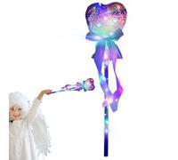 Princess Wand, LED Princess Light Up Wand for Kids - Dress Up Accessories for Kids, Princess Wand | Portable Fairy Stick for Girls, Perfect for Role Playing