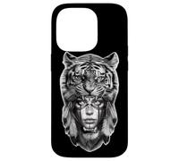 Princess Warrior Tiger Girl Native Case for iPhone 14 Pro