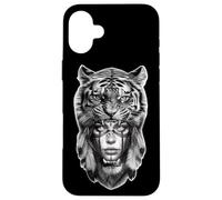 Princess Warrior Tiger Girl Native Case for iPhone 16 Plus