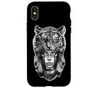 Princess Warrior Tiger Girl Native Case for iPhone X/XS