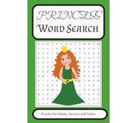 Princess Word Search Puzzle Book: Word Search with Easy to Read Print about Princess, Royalty, Queens and more | 6x9 inches, 110 pages | 50+ Puzzles ... Gift for Vacations, Holidays and Free Times