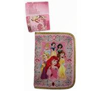 Princess Zip up Stationery case School Colours Markers 30 pc