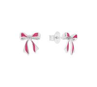 PRINCESSE LILLIFÉE - Earrings for Girls in 925 Silver - with Zirconia - Stud Earrings - PLI-E0010