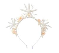 Princesses Mermaids Sea Shell Starfishes Pearls Headbands For Costume Parties And Photoshoots