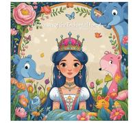 Princesses of the Enchanted Forest: A Coloring Book by Cat Snows