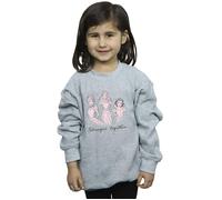 Princesses Stronger Together Sweatshirt Disney Grey 7-8 Years