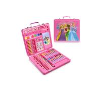 Princesses Tin Art Case Disney Pink One Size