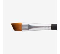 Princeton : Aqua Elite : Synthetic Kolinsky Sable : Watercolour Brush : Series 4850 : Short Handle : Angle Shader : Size 1/2in