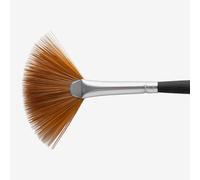 Princeton : Aqua Elite : Synthetic Kolinsky Sable : Watercolour Brush : Series 4850 : Short Handle : Fan : Size 4