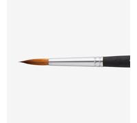 Princeton : Aqua Elite : Synthetic Kolinsky Sable : Watercolour Brush : Series 4850 : Short Handle : Round : Size 8