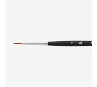 Princeton : Aqua Elite : Synthetic Kolinsky Sable : Watercolour Brush : Series 4850 : Short Handle : Round : Size 1