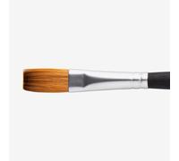 Princeton : Aqua Elite : Synthetic Kolinsky Sable : Watercolour Brush : Series 4850 : Short Handle : Stroke : Size 1/2in