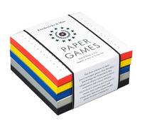 Princeton Architectural Press Fredericks & Mae Paper Games: Dots & Boxes - Hex - Hedron - Nim - Tic-Tac-Toe