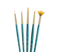 Princeton Art & Brush P9170 Synthetic Gold Taklon Real Value Brush Set