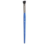 Princeton Art & Brush Select Natural and Synthetic Hair Brush-Deerfoot 3/8-inch, Wood, Princeton Blue, Size 3/8 inch
