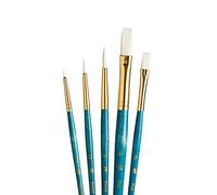 Princeton Art & Brush Synthetic White Taklon Real Value Brush Set