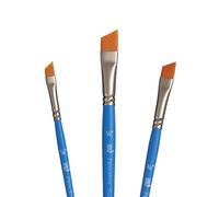 Princeton SelectArtiste Fine Art Multi-Technique Brush Set, 3 x Synthetic Brushes, Mixed Media, Ideal for Professionals & Students