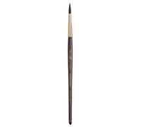 Princeton Watercolor Brush Neptune Series 4750 - Round Synthetic Squirrel, Short Handle, Size 6