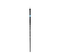 Princeton Aspen, Glare-Free Plein Art Brush for Acrylic & Oil, Series 6500 Short Filbert Synthetic, Size 4