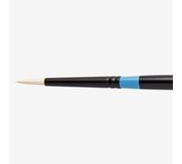 Princeton : Aspen : Synthetic Bristle Brush : Series 6500 : Long Handle : Round : Size 2
