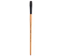 Princeton Catalyst Series P6400 Brush – Polytip Bristle Flat Short, Long-Handled, Bright, Size 8