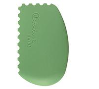 Princeton Catalyst Tool, Synthetic Green Wedge No. 3, Texture Art, Acrylic Paint, for Professionals & Students