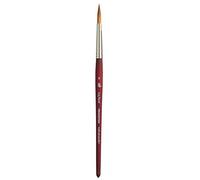 Princeton : Velvetouch : Series 3950 : Short Handle : Long Round : Size 8