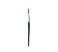 Princeton Aqua Elite Watercolor Brush 4850 Synthetic Kolinsky Sable Short Handle Long Round Size 12
