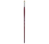 Princeton Paintbrush, Wood, Scarlet, Size 6