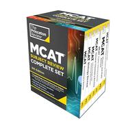 Princeton Review MCAT Subject Review Complete Box Set, 5th Edition: 7 Complete Books + 3 Online Practice Tests