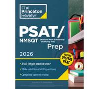 Princeton Review PSAT/NMSQT Prep, 2026 : 3 Practice Tests + Review + Online Tools for the Digital PSAT