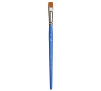 Princeton Select Artiste, Mixed-Media Brushes for Acrylic, Oil, Watercolor Series 3750 Chisel Blender Synthetic, Size 12