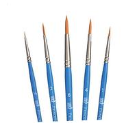 Princeton Select Artiste, Series 3750, Paint Brush for Acrylic, Watercolor and Oil, Set of 5 .3 Pack