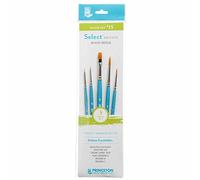 Princeton SelectArtiste Fine Art Multi-Technique Brush Set, 5 x Synthetic Brushes, Mixed Media, For Professionals & Students