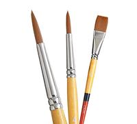 Princeton Snap! PAB96522 Snap Brush, Round 6 4 Stroke 34", Multicolor