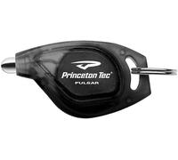 Princeton Tex Pulsar 10 Lumen White LED Key Chain Light, IPX4 Water Resistance and 14 Hour Burn Time, Essential for Trade Work, Safety Preparedness, Camping and Travel, Black