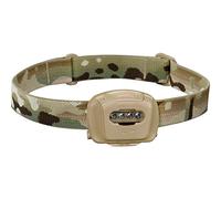 Princeton Tec Quad Tactical Headlamp with 4 Ultrabright RGB LEDs and 78 Lumens, IPX7 Water Resistance, Essential for Camping, Paddling, Trade Work, & Safety Preparedness, Multicam