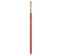 Princeton Velvetouch Artiste, Mixed-Media Brush for Acrylic, Watercolor & Oil, Series 3950 Willow's Blender Luxury Synthetic, Size 1/4