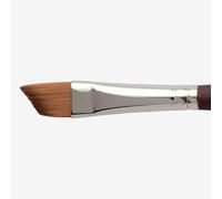 Princeton : Velvetouch : Series 3950 : Short Handle : Angle Shader : Size 1/2in